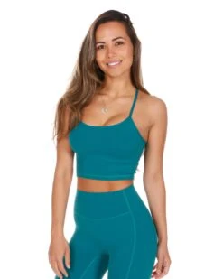 Elite Eleven Touch Cropped Tank - Forest