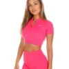 Elite Eleven Aura Zip Tee - Pink