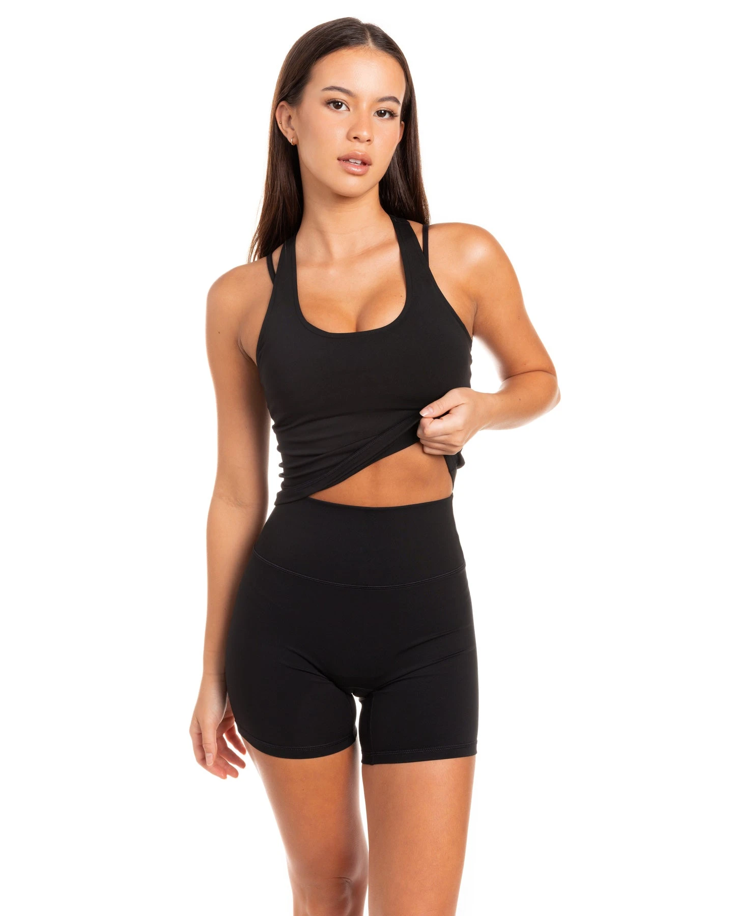 Elite Eleven Aura Racer Tank - Black - Image 3
