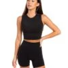 Elite Eleven Aura Boxy Tank - Black