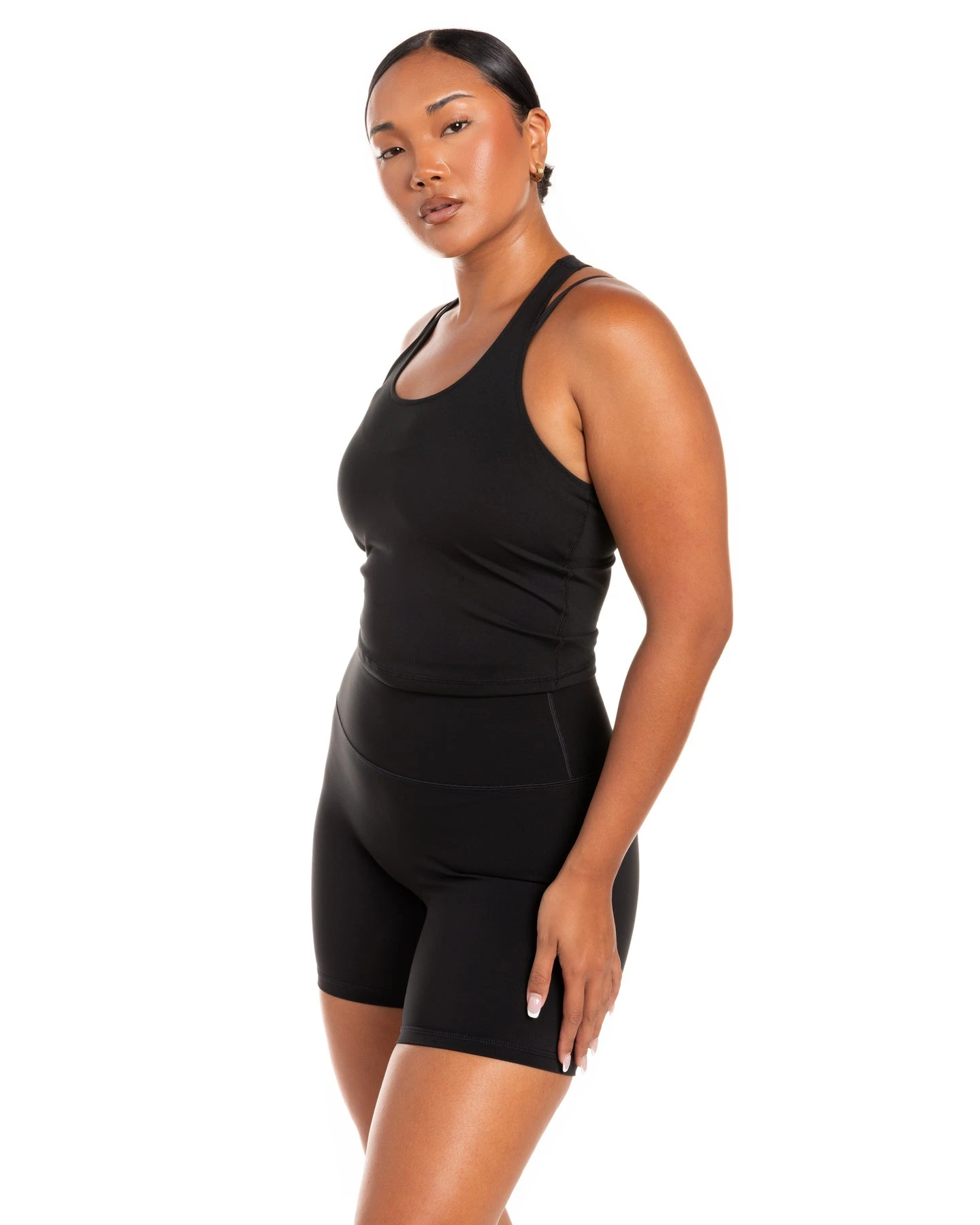 Elite Eleven Aura Racer Tank - Black - Image 4
