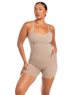Elite Eleven Contour Unitard - Vintage Khaki