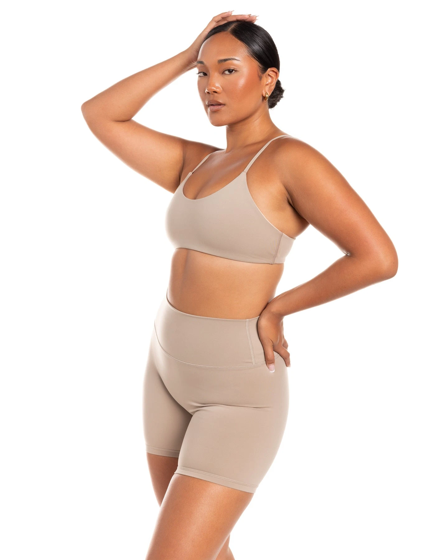 Elite Eleven Micro V2 Bra - Vintage Khaki - Image 4