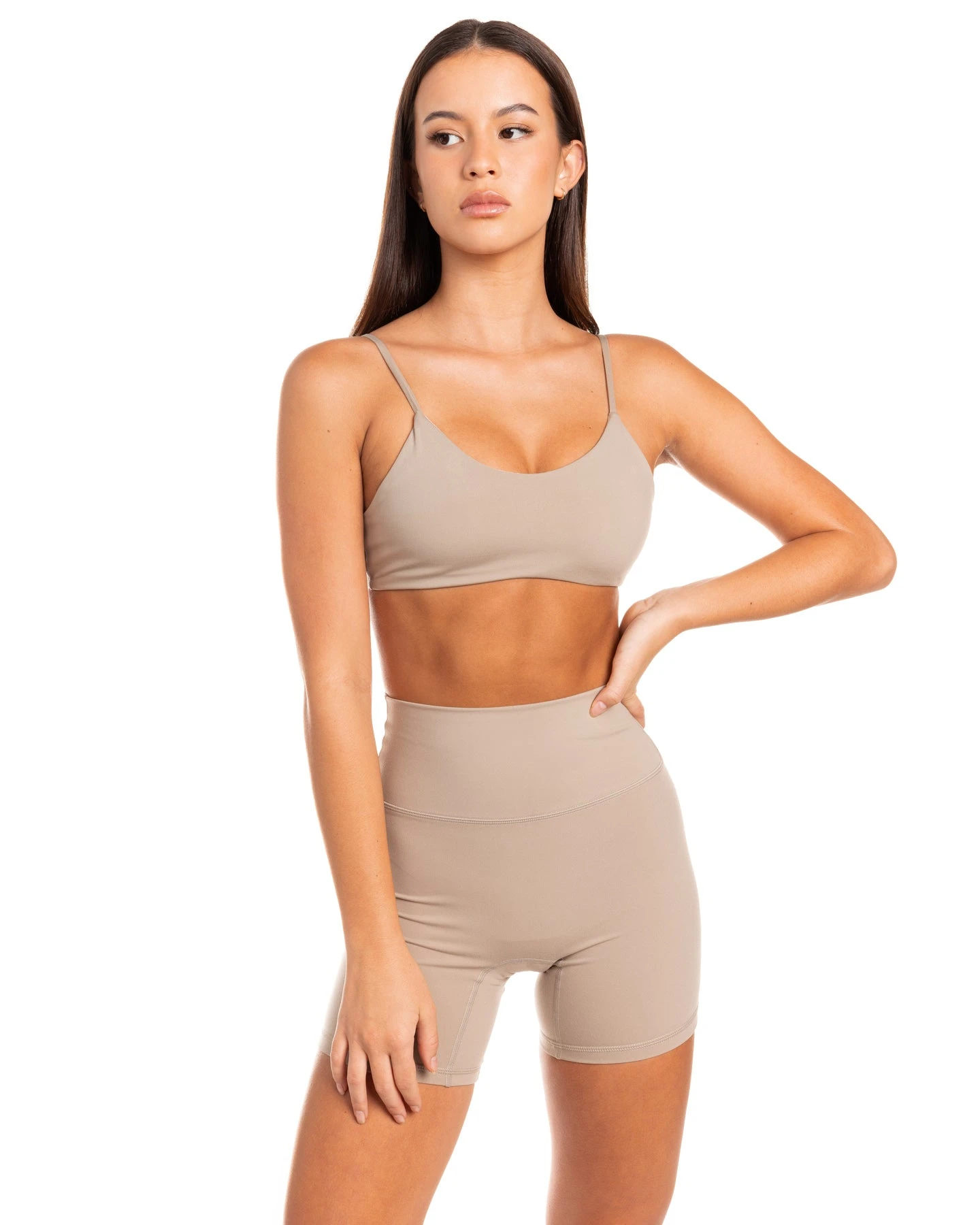 Elite Eleven Micro V2 Bra - Vintage Khaki - Image 3