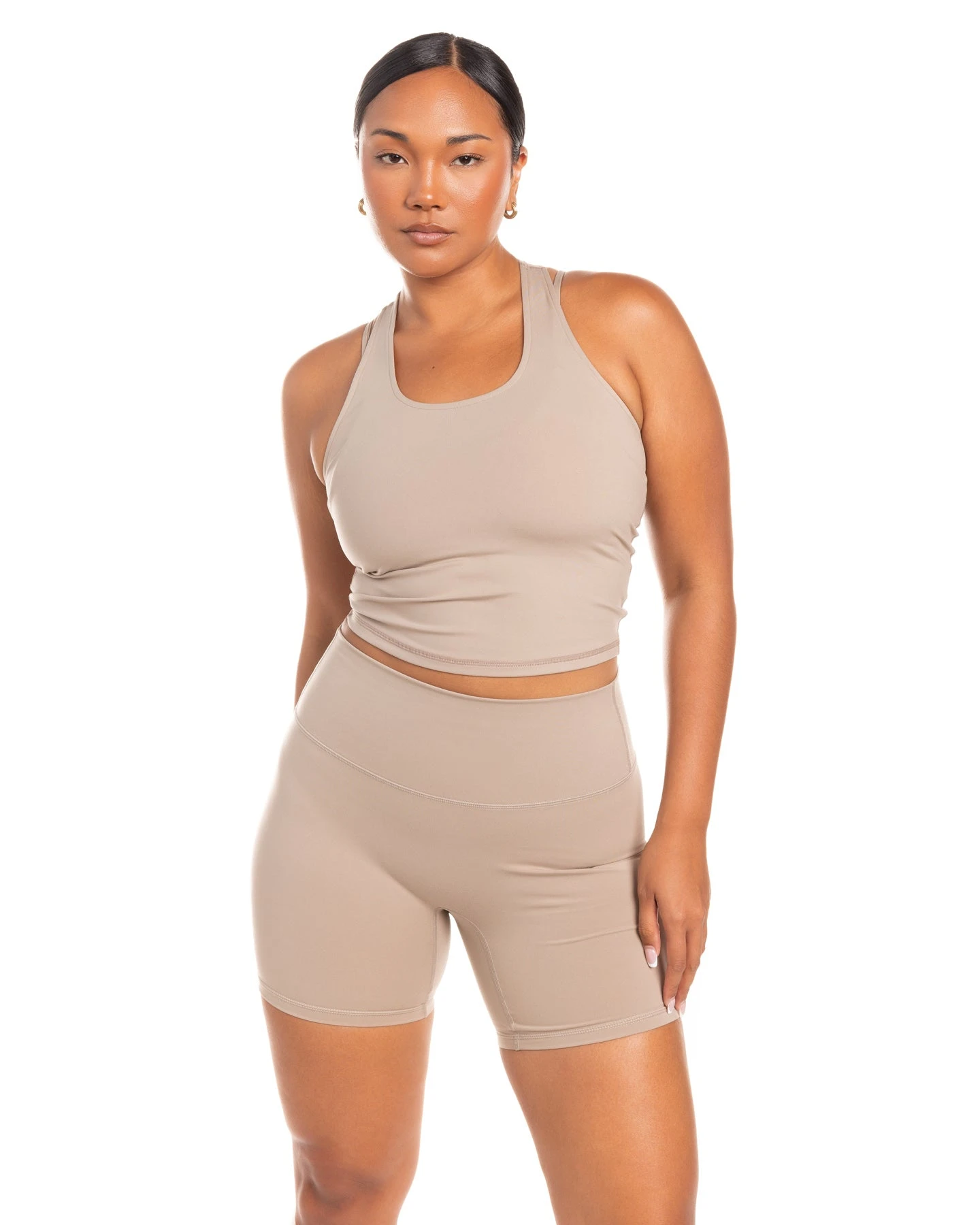 Elite Eleven Aura Racer Tank - Vintage Khaki - Image 3