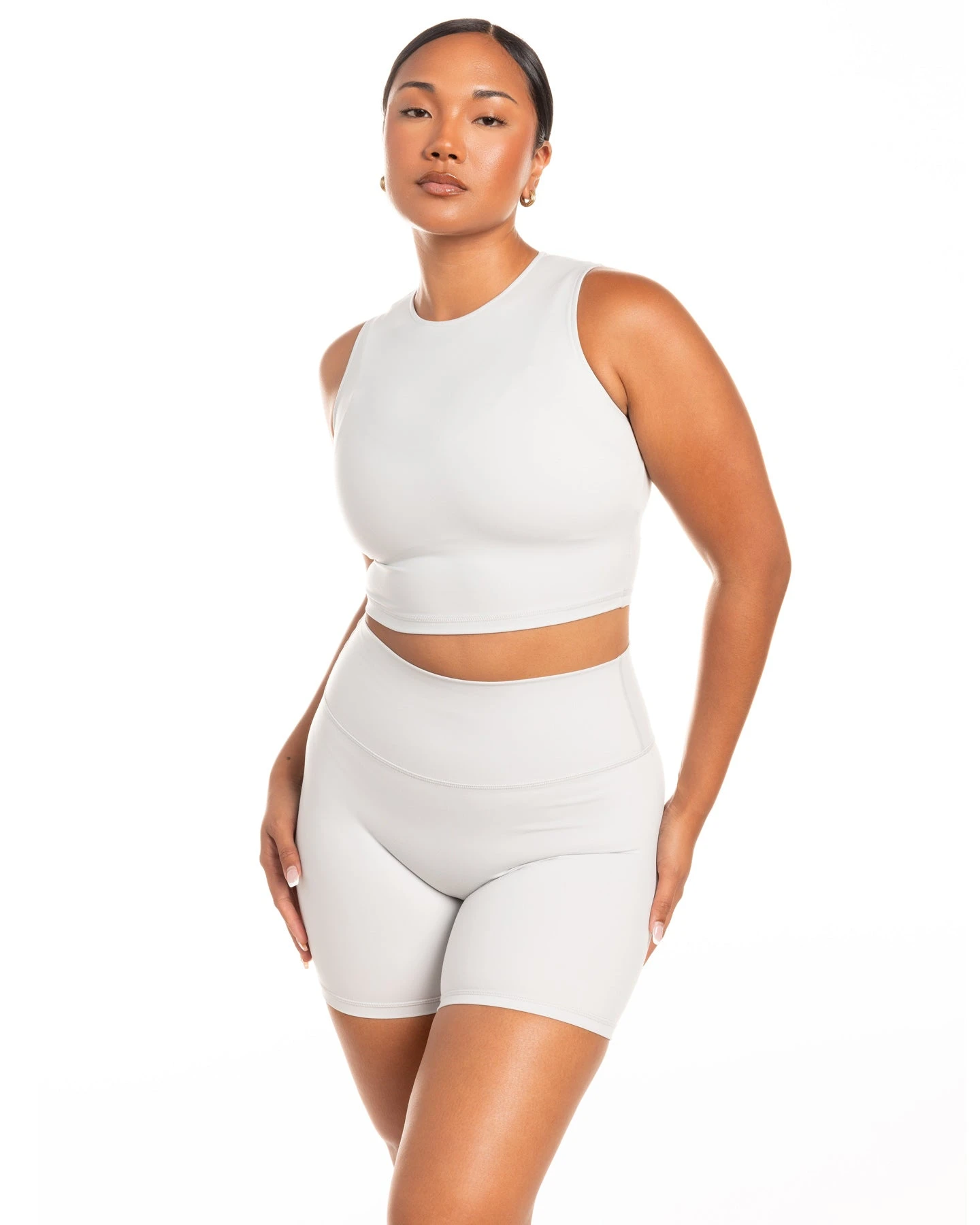 Elite Eleven Aura Boxy Tank - Moonlight Grey - Image 3