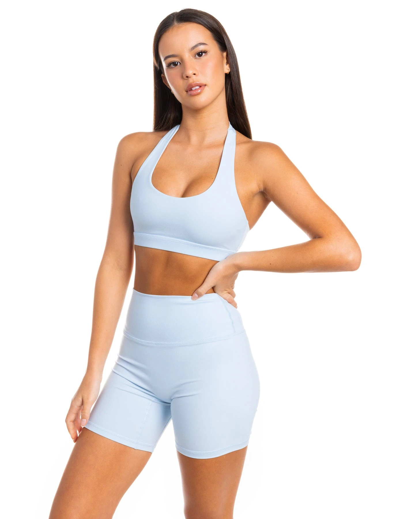 Elite Eleven Halter Bra - Sky Blue - Image 5
