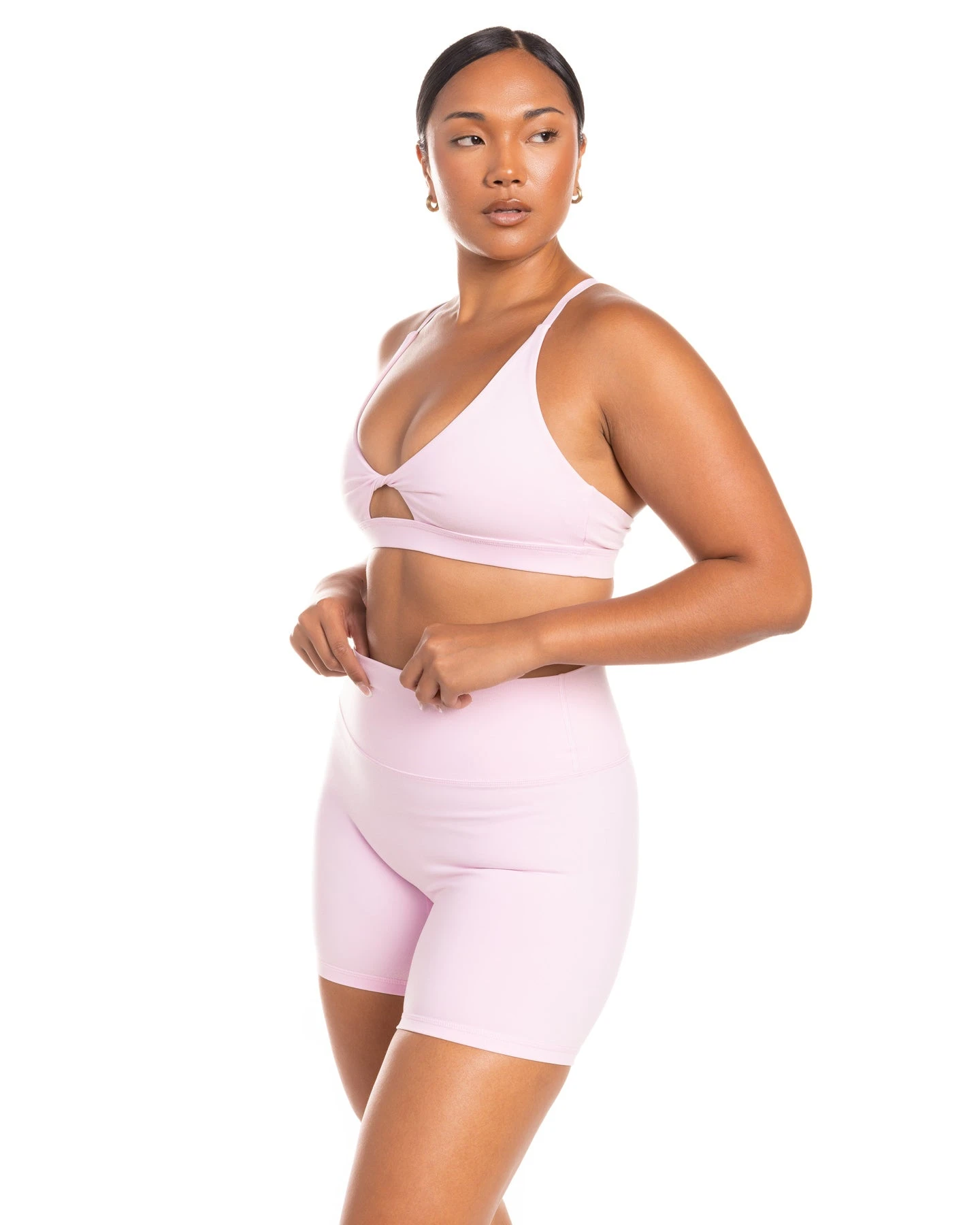 Elite Eleven Micro Twist Bra - Blush Pink - Image 4