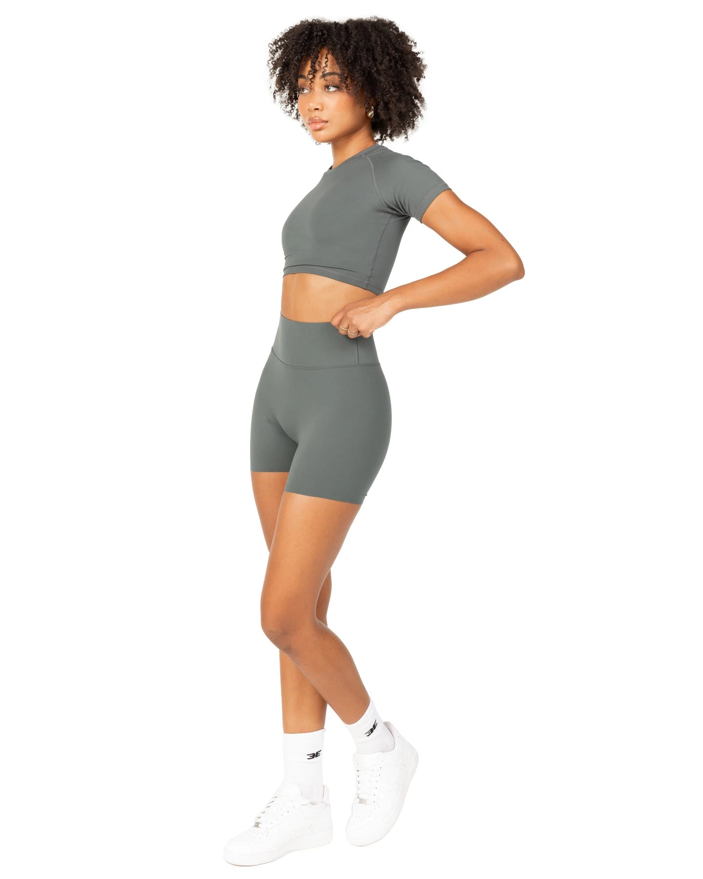 Elite Eleven Aura Bonded Shorts - Cloud Grey - Image 3