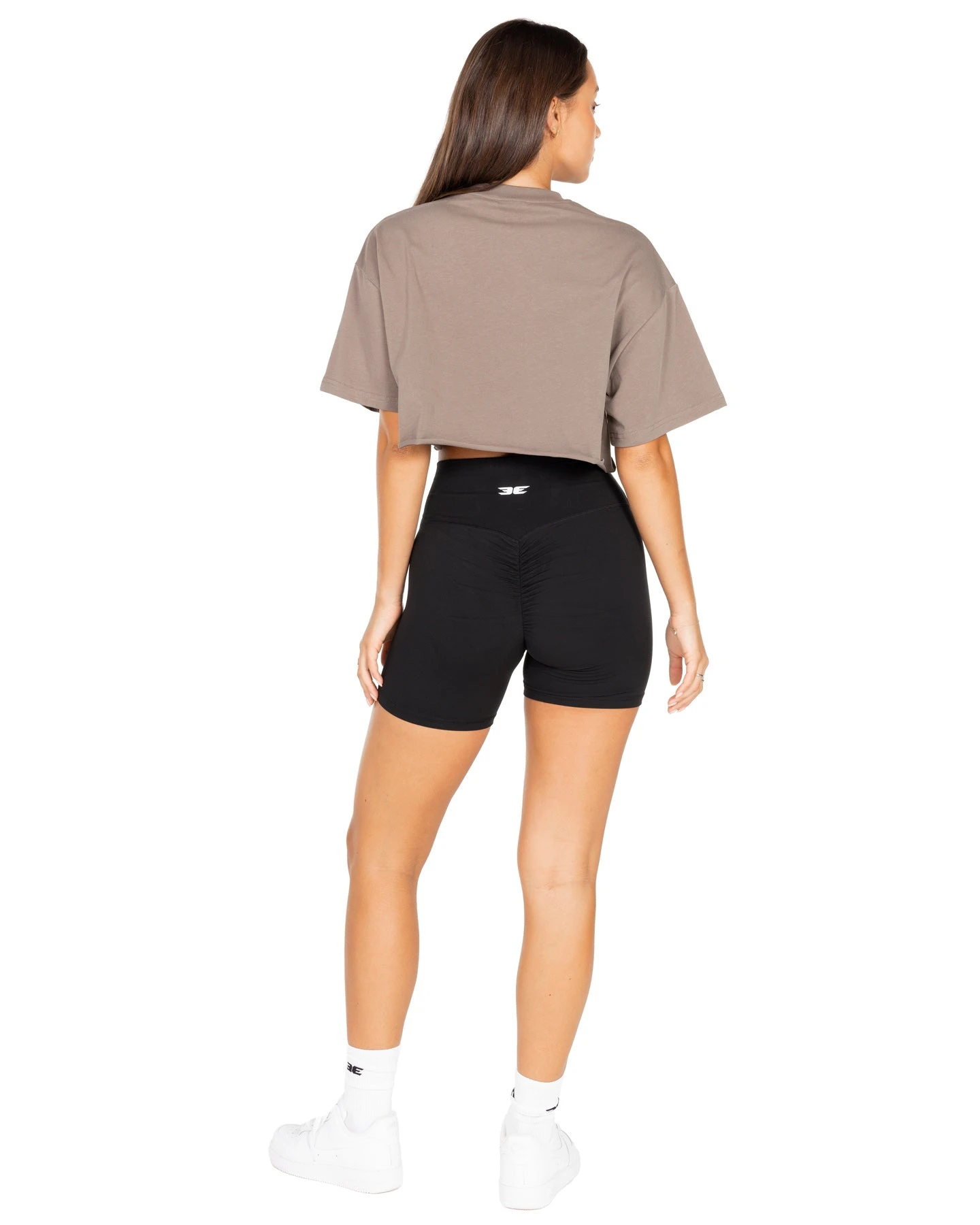 Elite Eleven Women's Classic Cropped Tee - Cement - Image 3