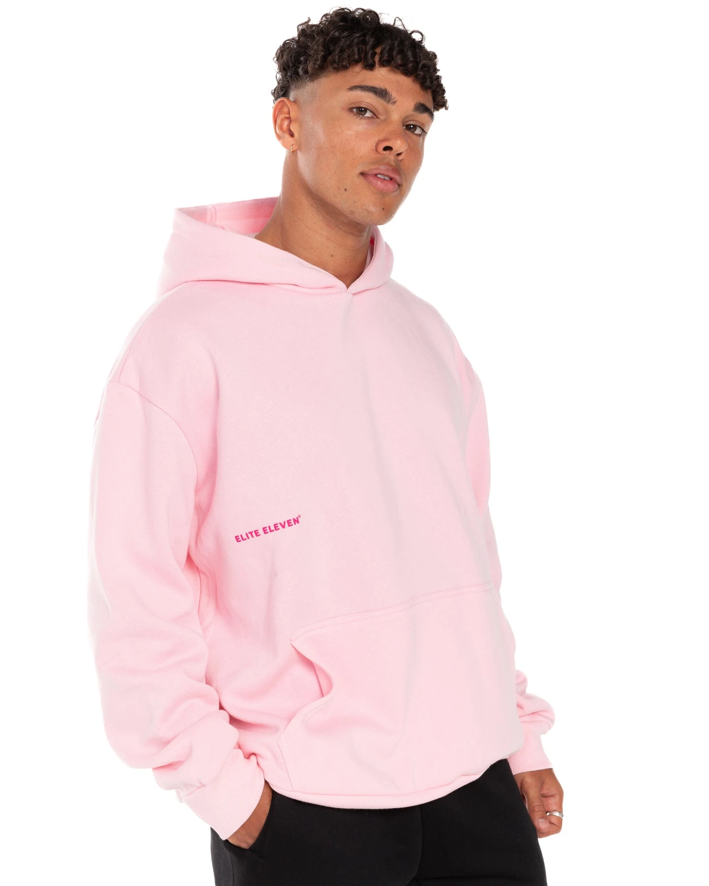 Elite Eleven Offset Hoodie - Pink - Image 3