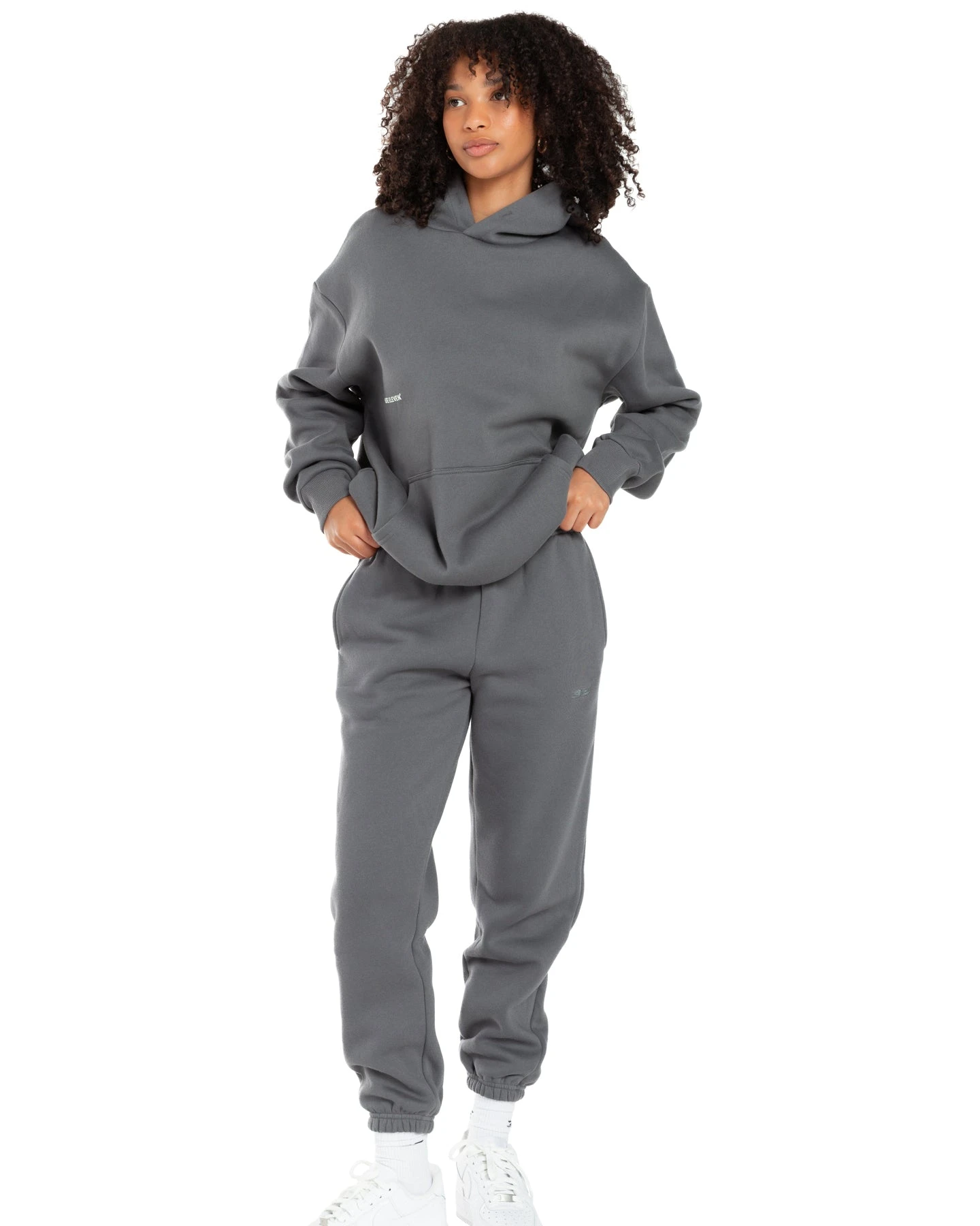 Elite Eleven Offset Hoodie - Cool Slate - Image 4