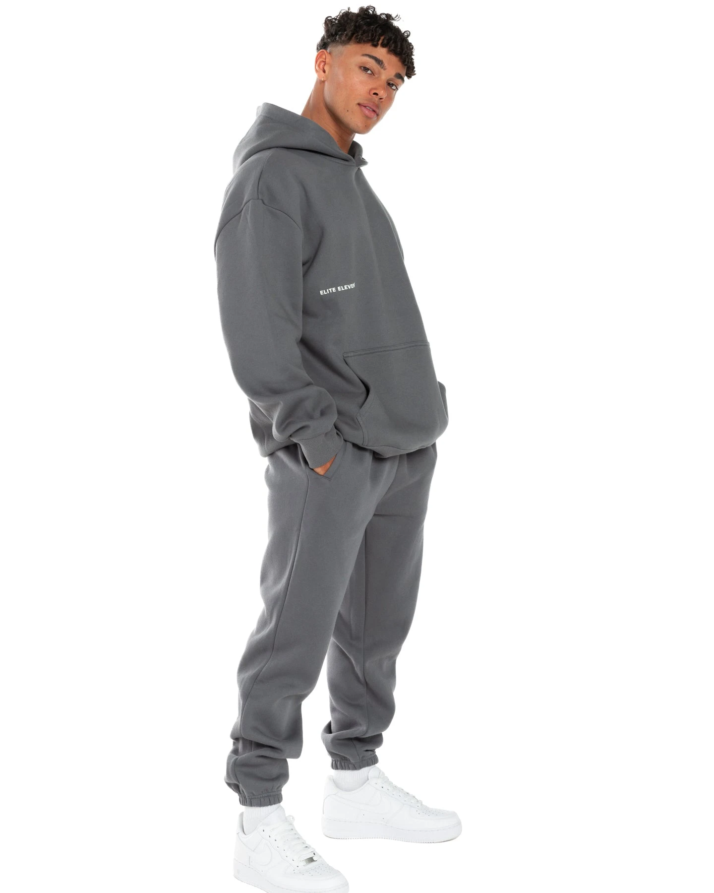 Elite Eleven Offset Hoodie - Cool Slate - Image 5