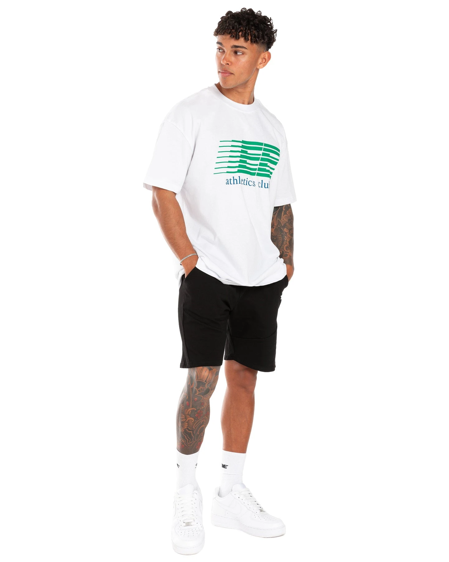 Elite Eleven Athletics Club Tee - White - Image 5
