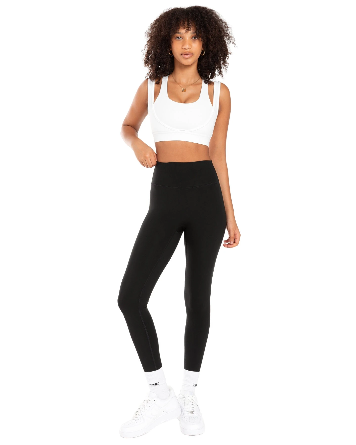 Elite Eleven Dual Strap Bra - White - Image 3