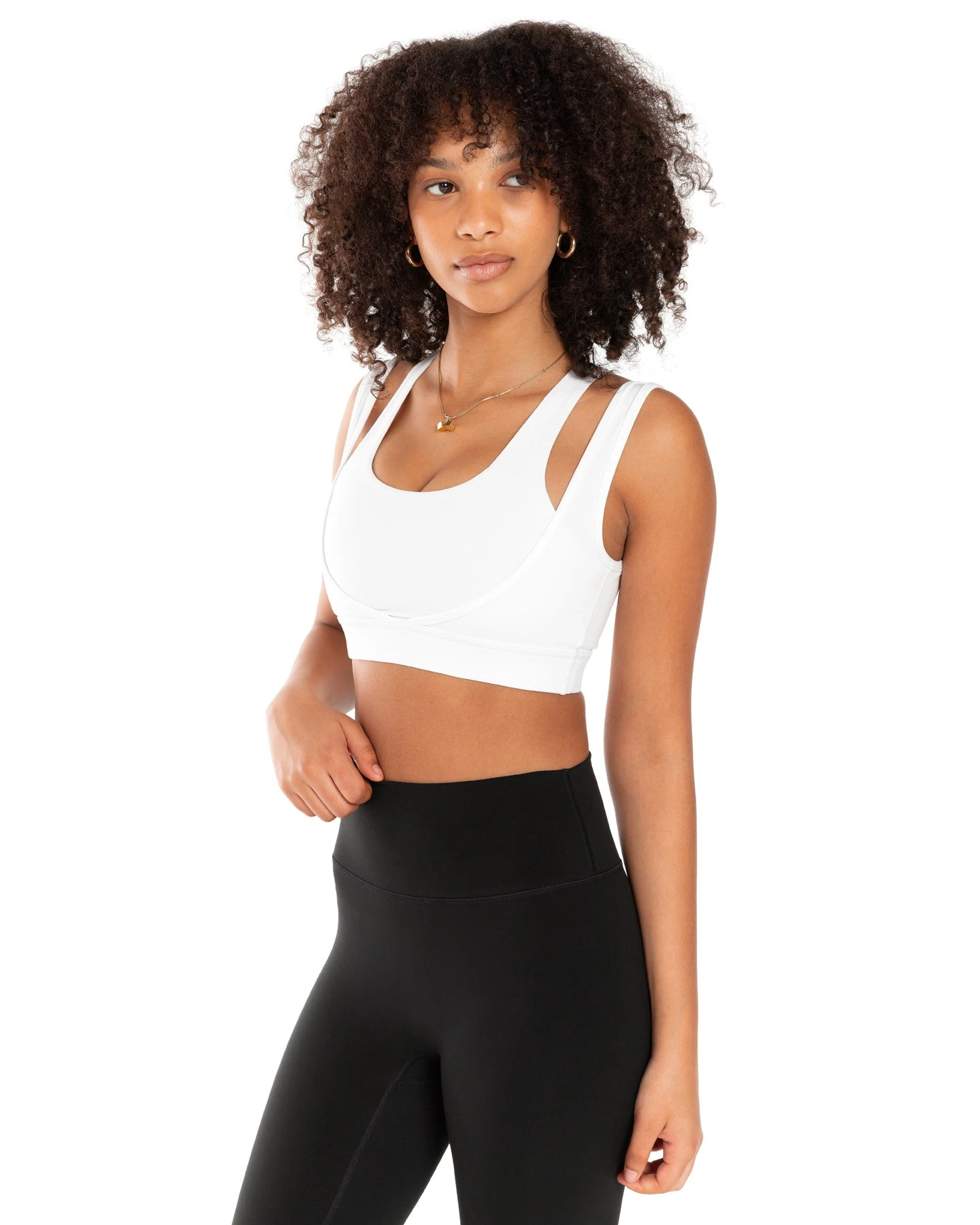 Elite Eleven Dual Strap Bra - White - Image 5