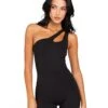 Elite Eleven Asymmetric Unitard - Black