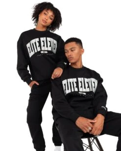 Elite Eleven Track & Field Crewneck - Black