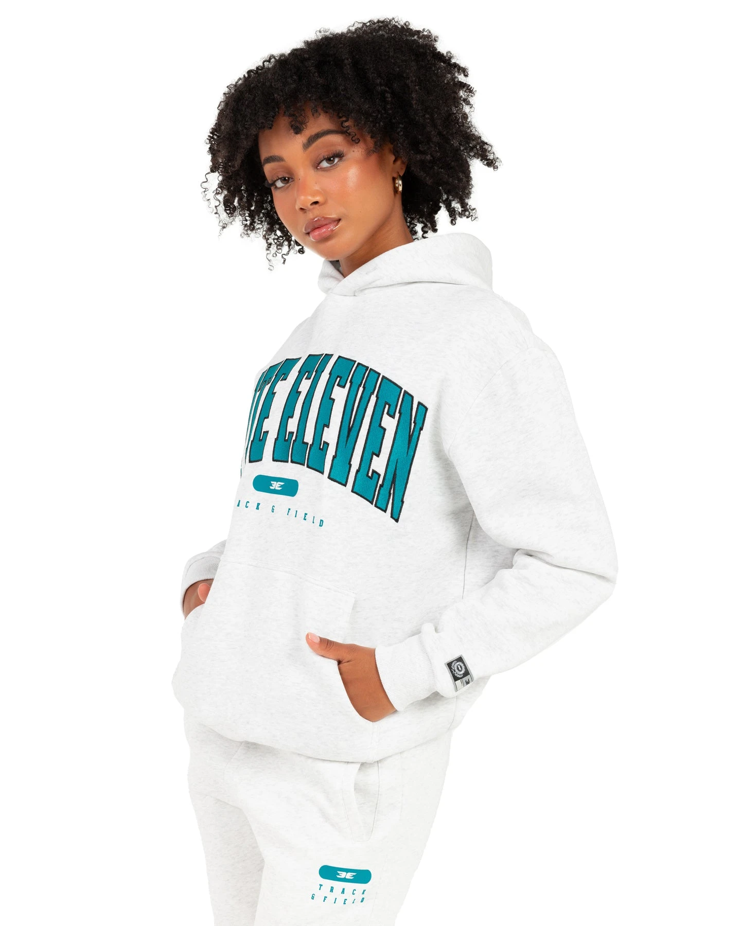 Elite Eleven Track & Field Hoodie - Polar Grey - Image 6