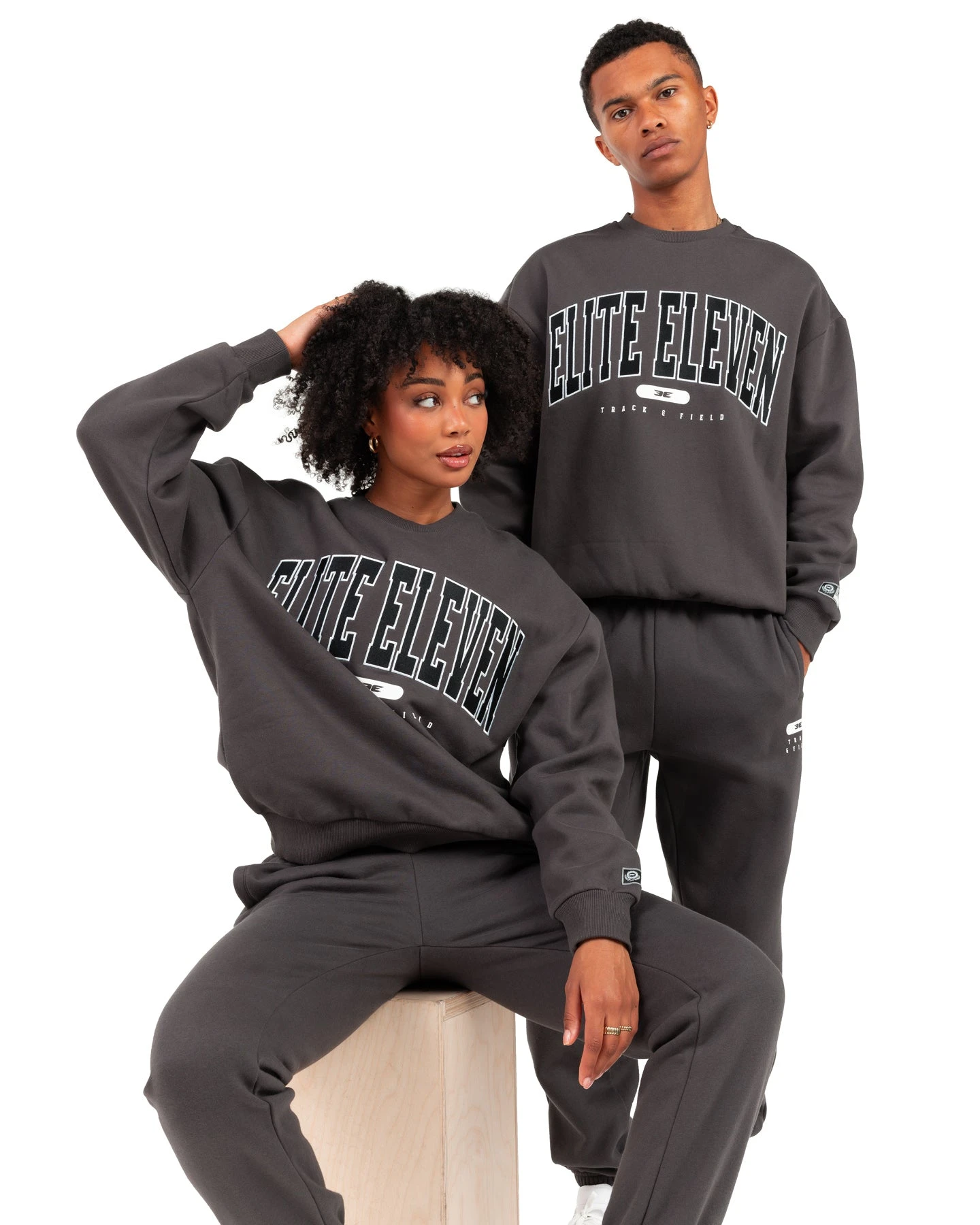 Elite Eleven Track & Field Crewneck - Slate