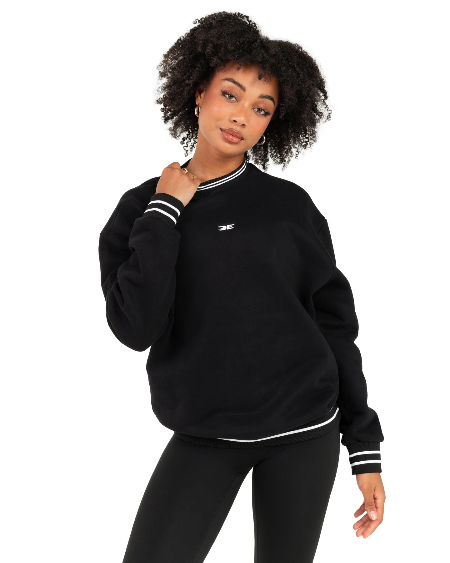 Elite Eleven Alpine Heavyweight Crewneck - Black - Image 2