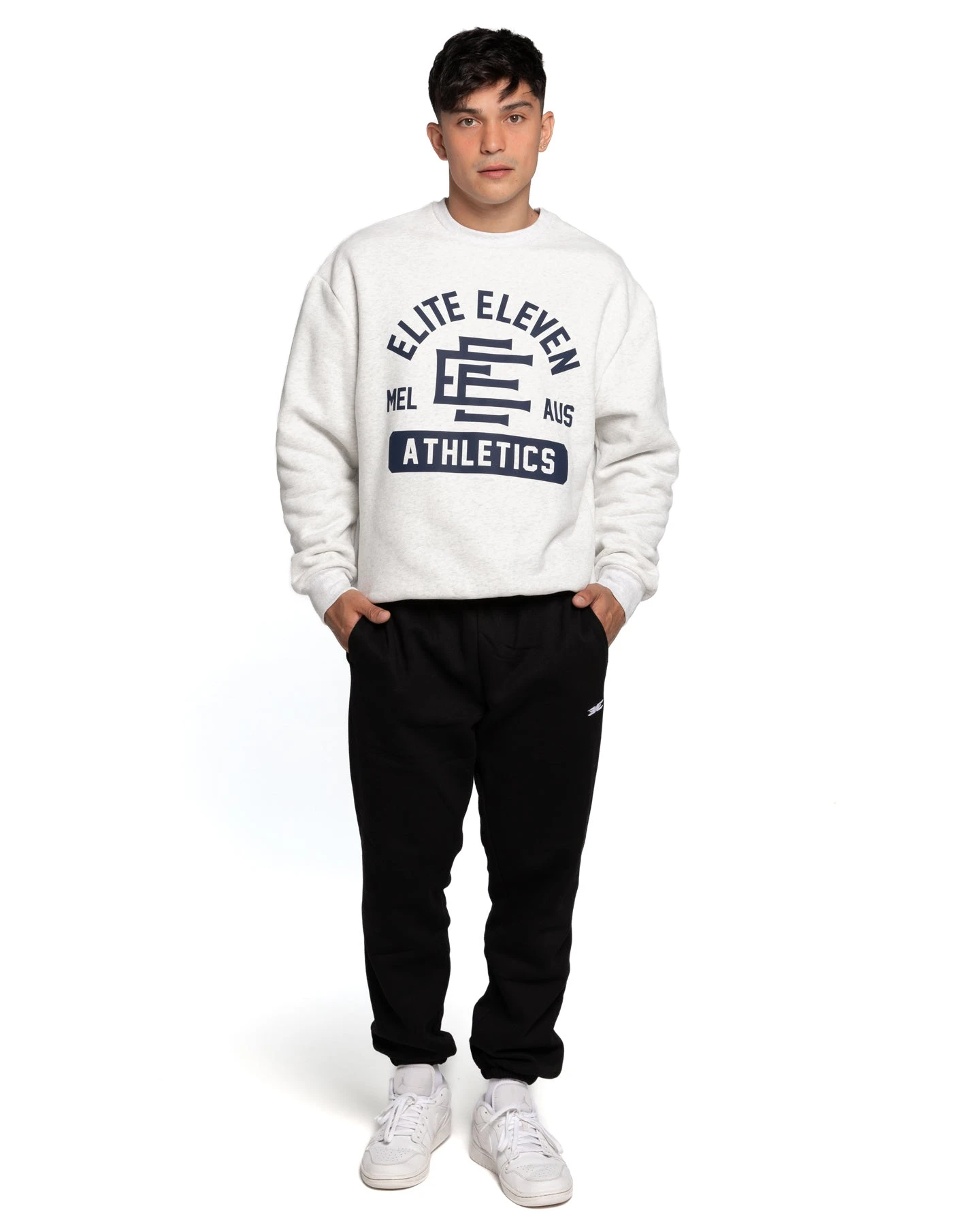 Elite Eleven Athletics Team Crewneck - Polar Grey - Image 6