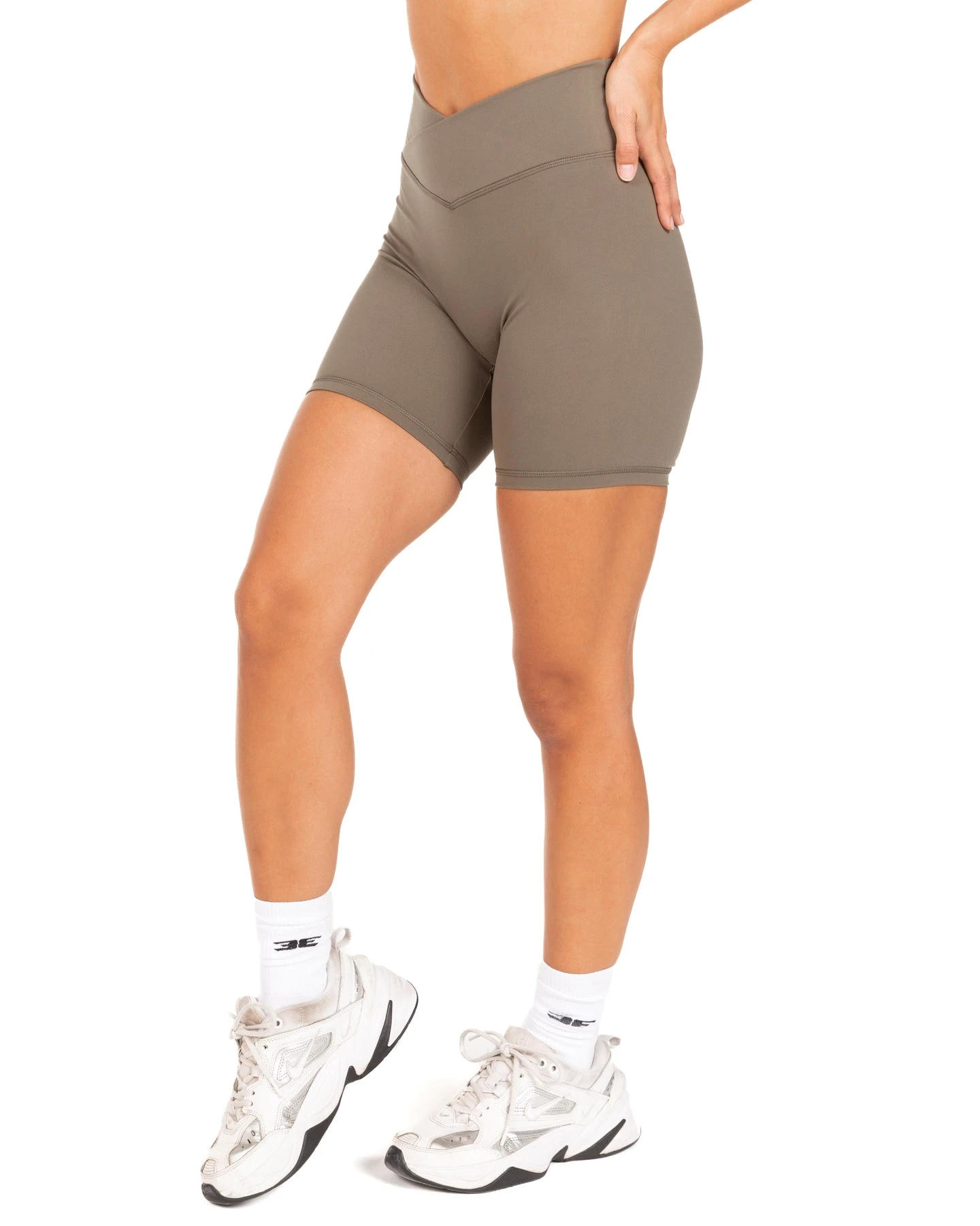 Elite Eleven Cross Over Shorts - Dusty Khaki - Image 3