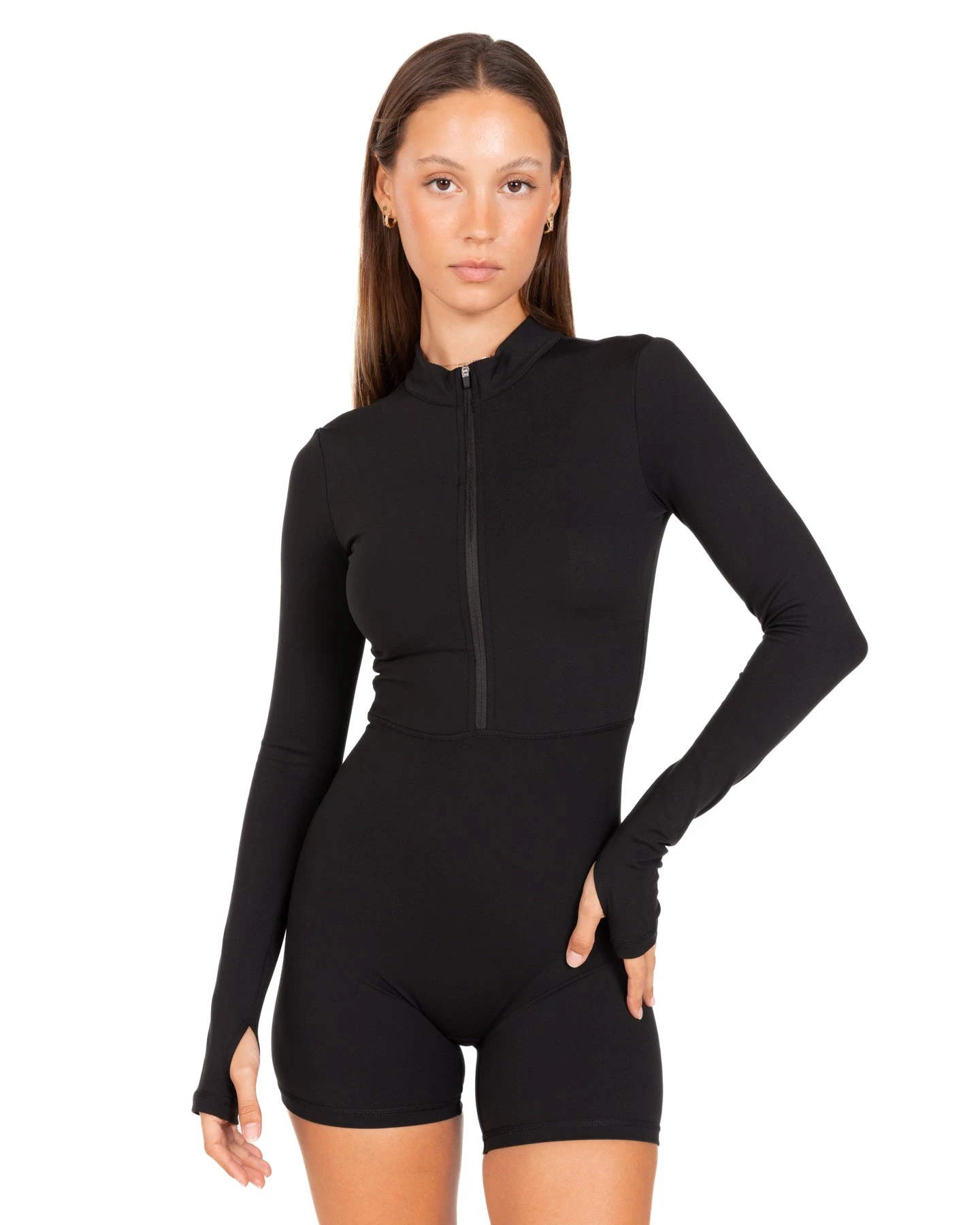 Elite Eleven Long Sleeve Unitard - Black - Image 5
