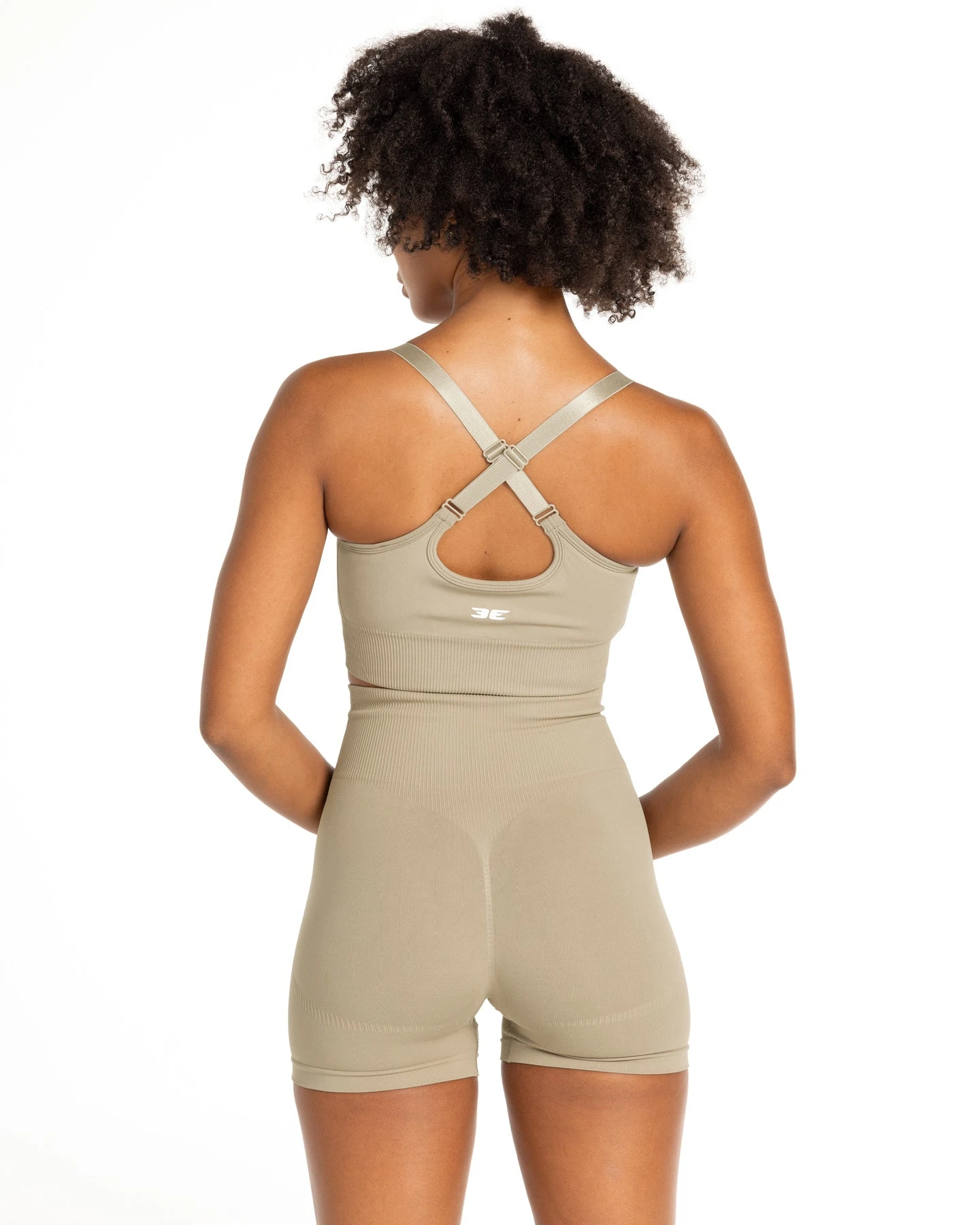 Elite Eleven Elite Seamless V2 Shorts - Beige (Subtle Scrunch) - Image 6