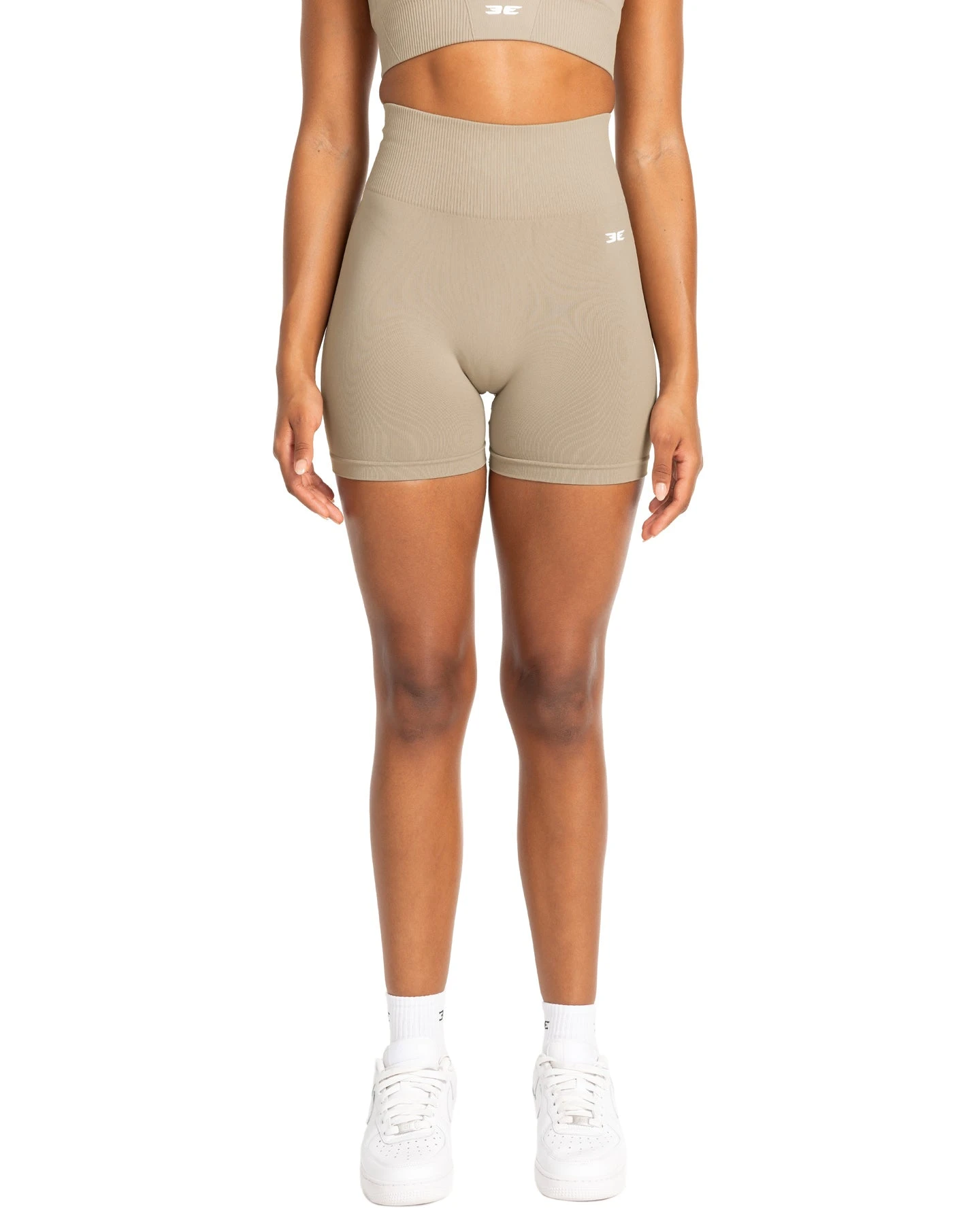 Elite Eleven Elite Seamless V2 Shorts - Beige (Subtle Scrunch) - Image 7