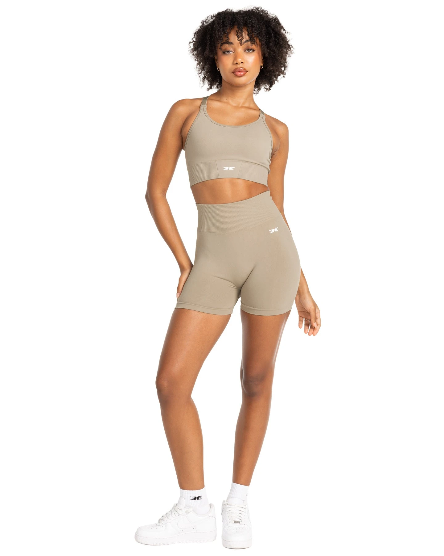 Elite Eleven Elite Seamless V2 Shorts - Beige - Image 4