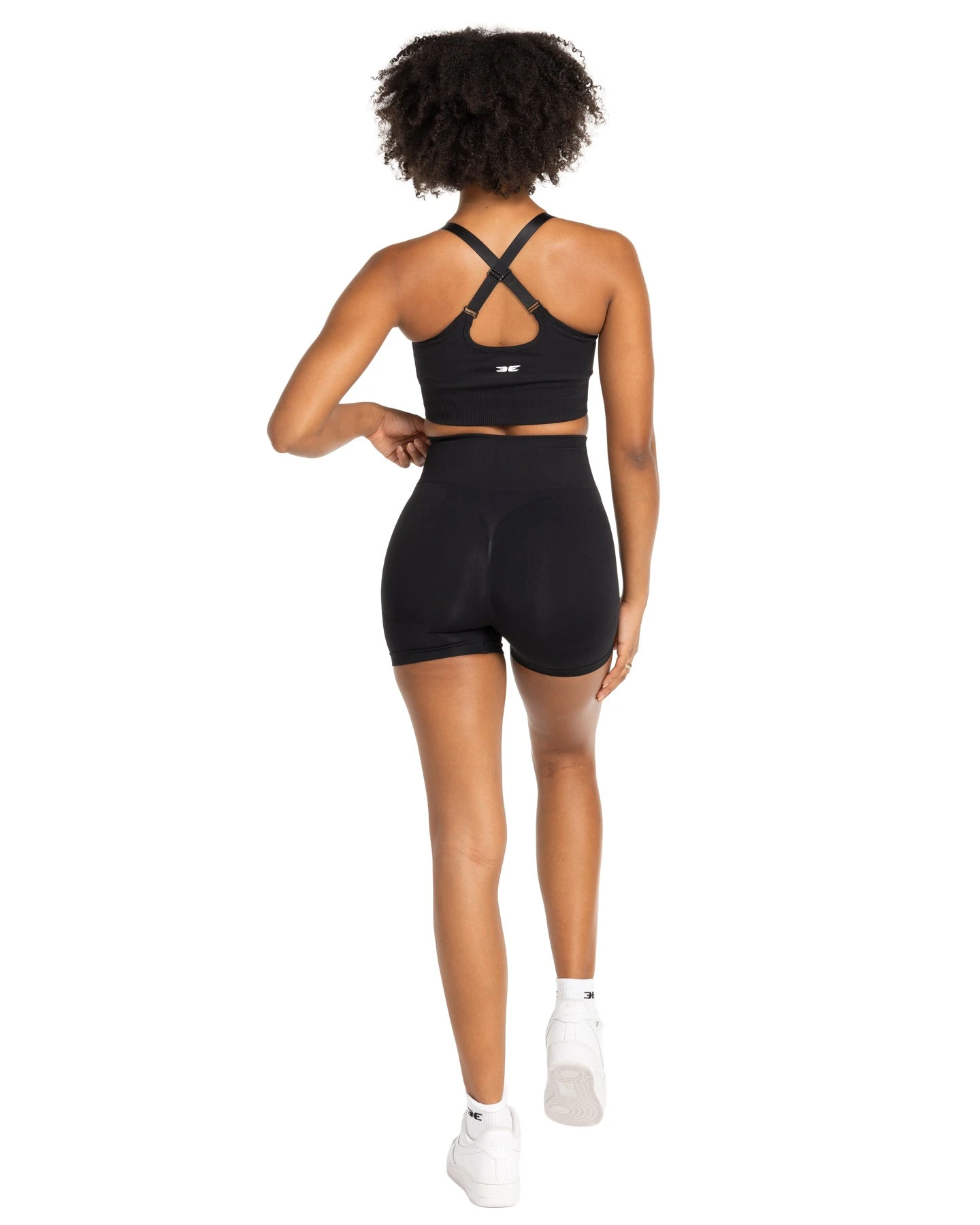 Elite Eleven Elite Seamless V2 Shorts - Black (Subtle Scrunch) - Image 5