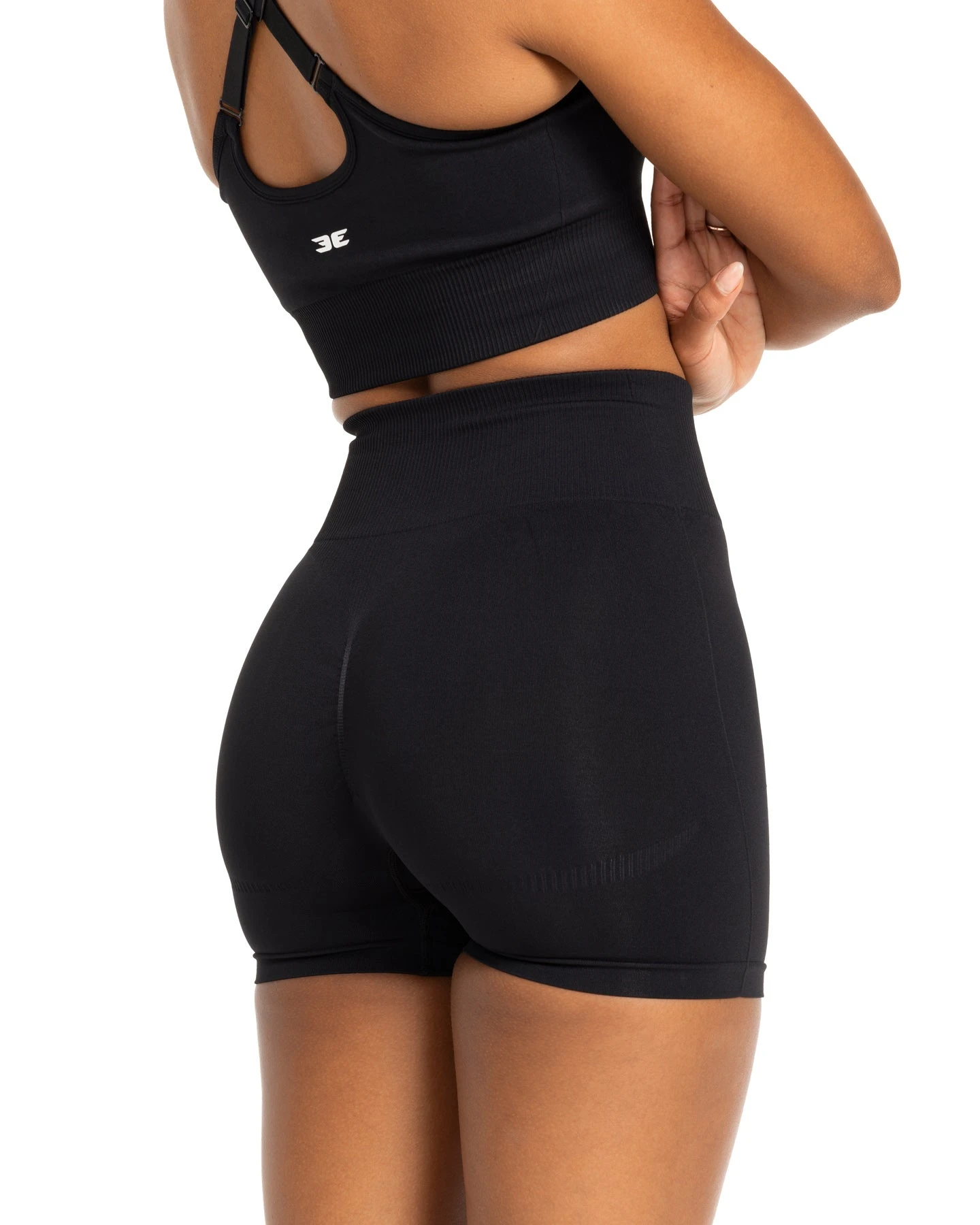 Elite Eleven Elite Seamless V2 Shorts - Black (Subtle Scrunch) - Image 2