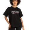 Elite Eleven Women's Script Oversized Tee - Black / Pink