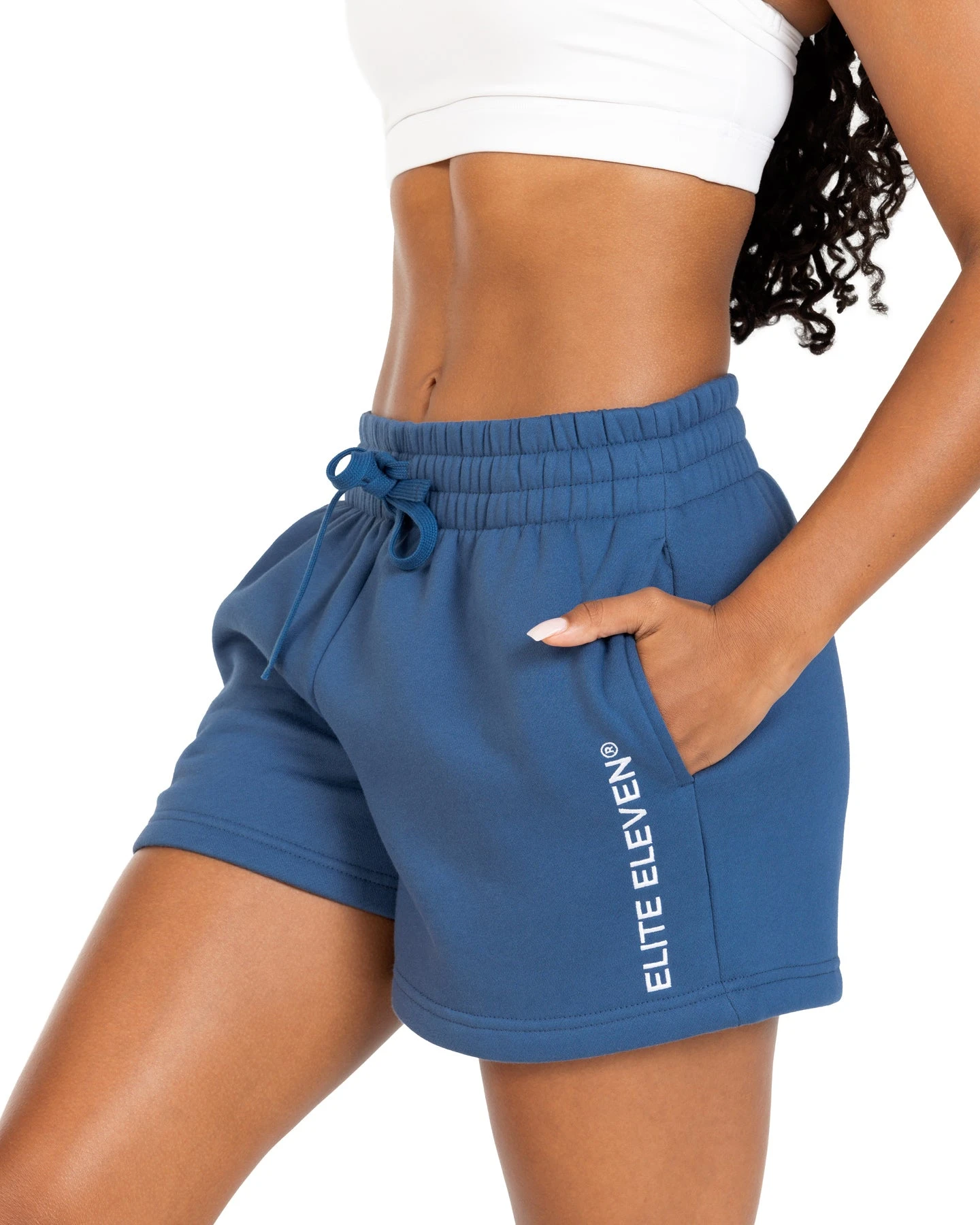 Elite Eleven Women's Registered Shorts - Mid Blue - Image 6