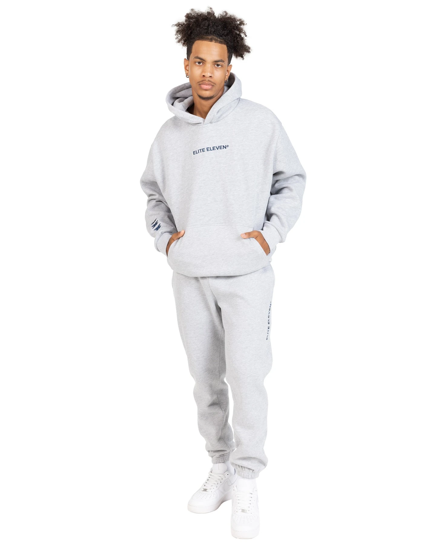 Elite Eleven Registered Hoodie - Grey - Image 4
