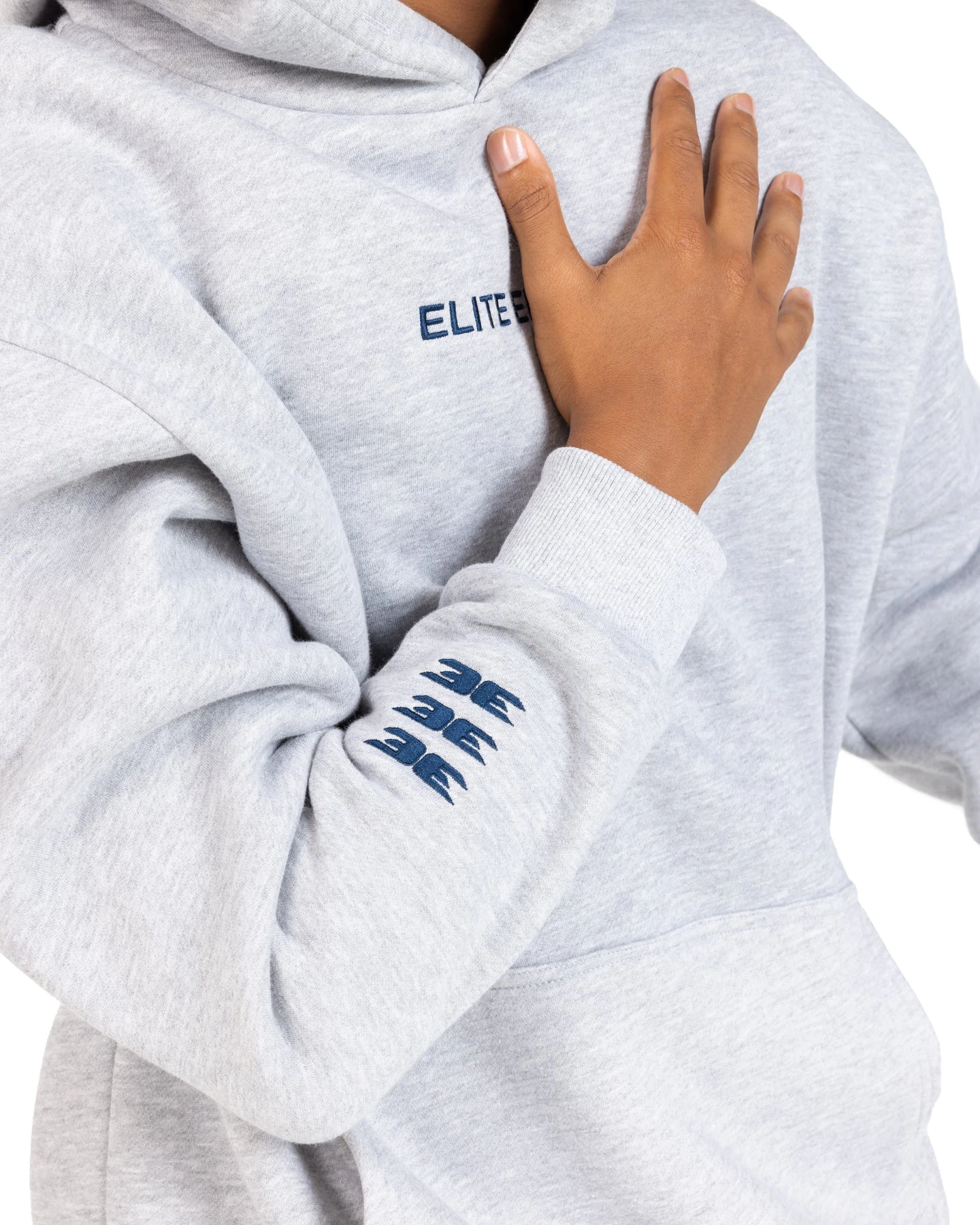 Elite Eleven Registered Hoodie - Grey - Image 3