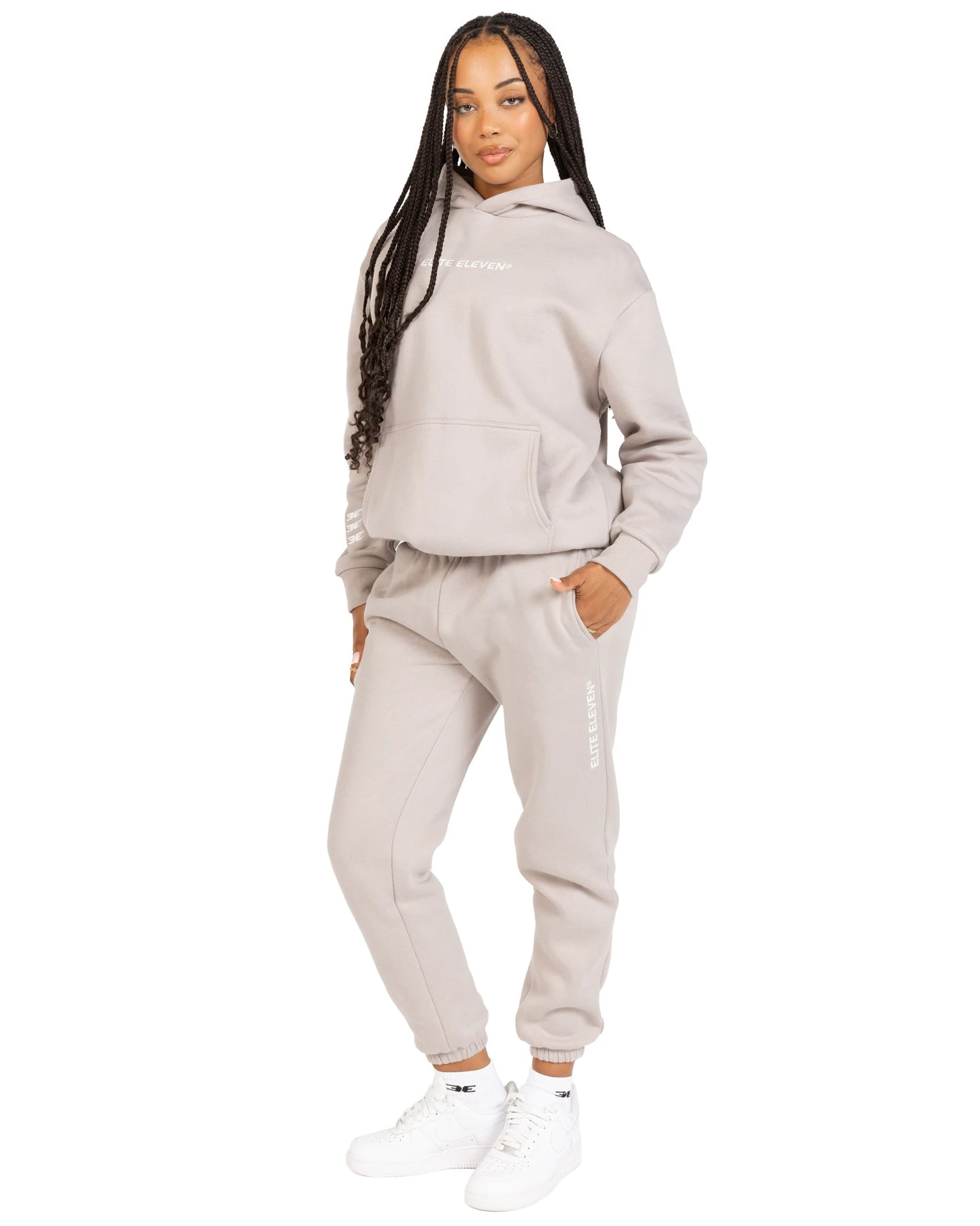 Elite Eleven Registered Trackpants - Taupe - Image 2