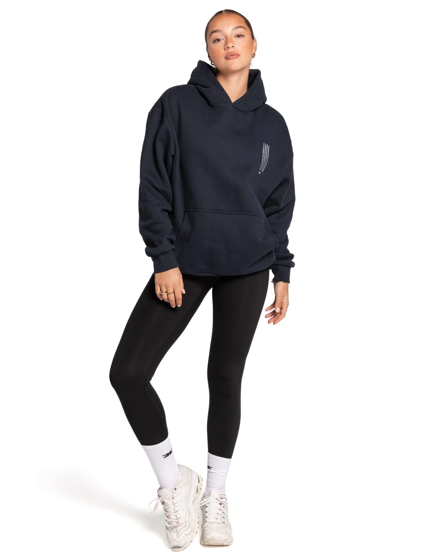 Elite Eleven Waterfall Hoodie - Navy - Image 4