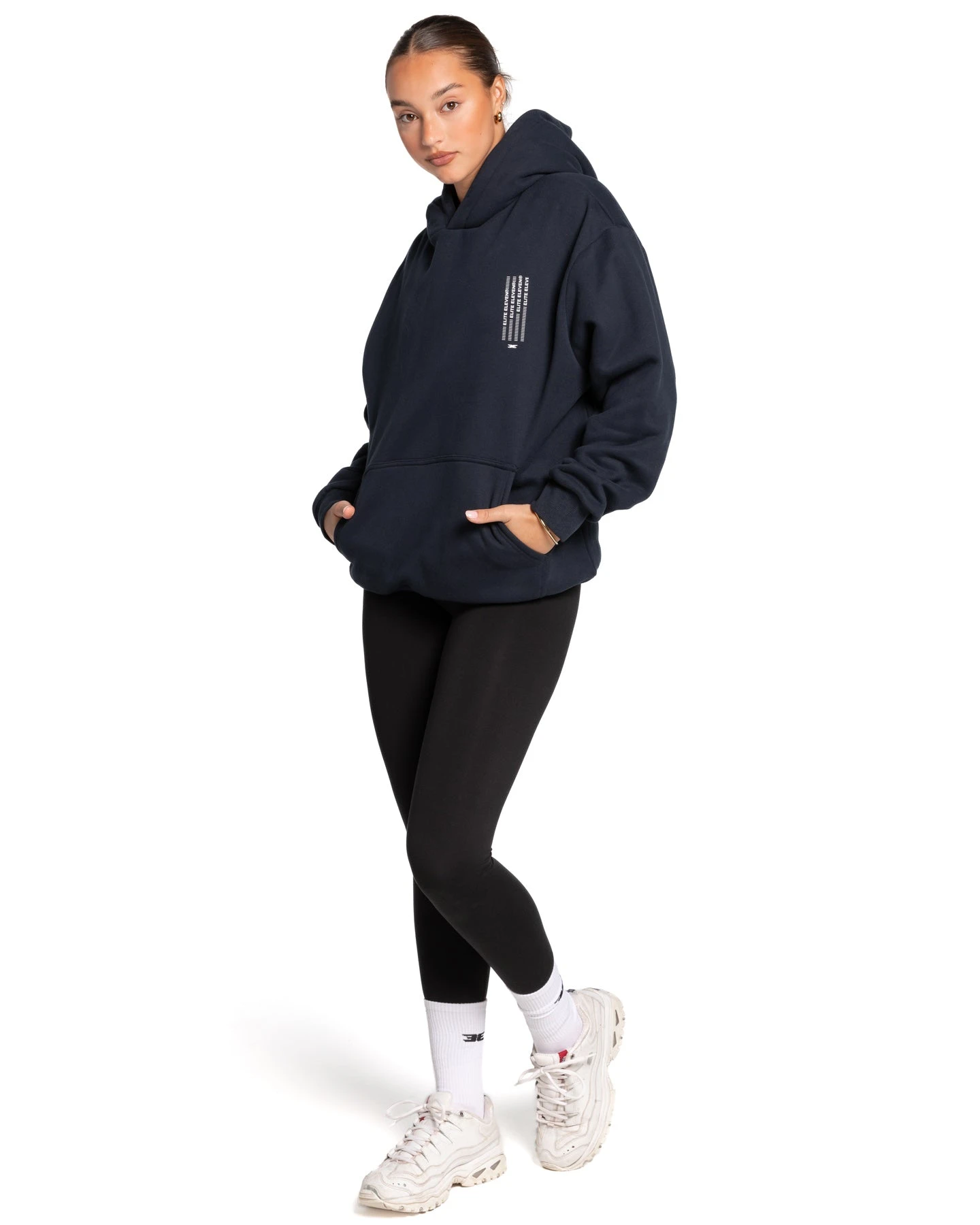 Elite Eleven Waterfall Hoodie - Navy - Image 6