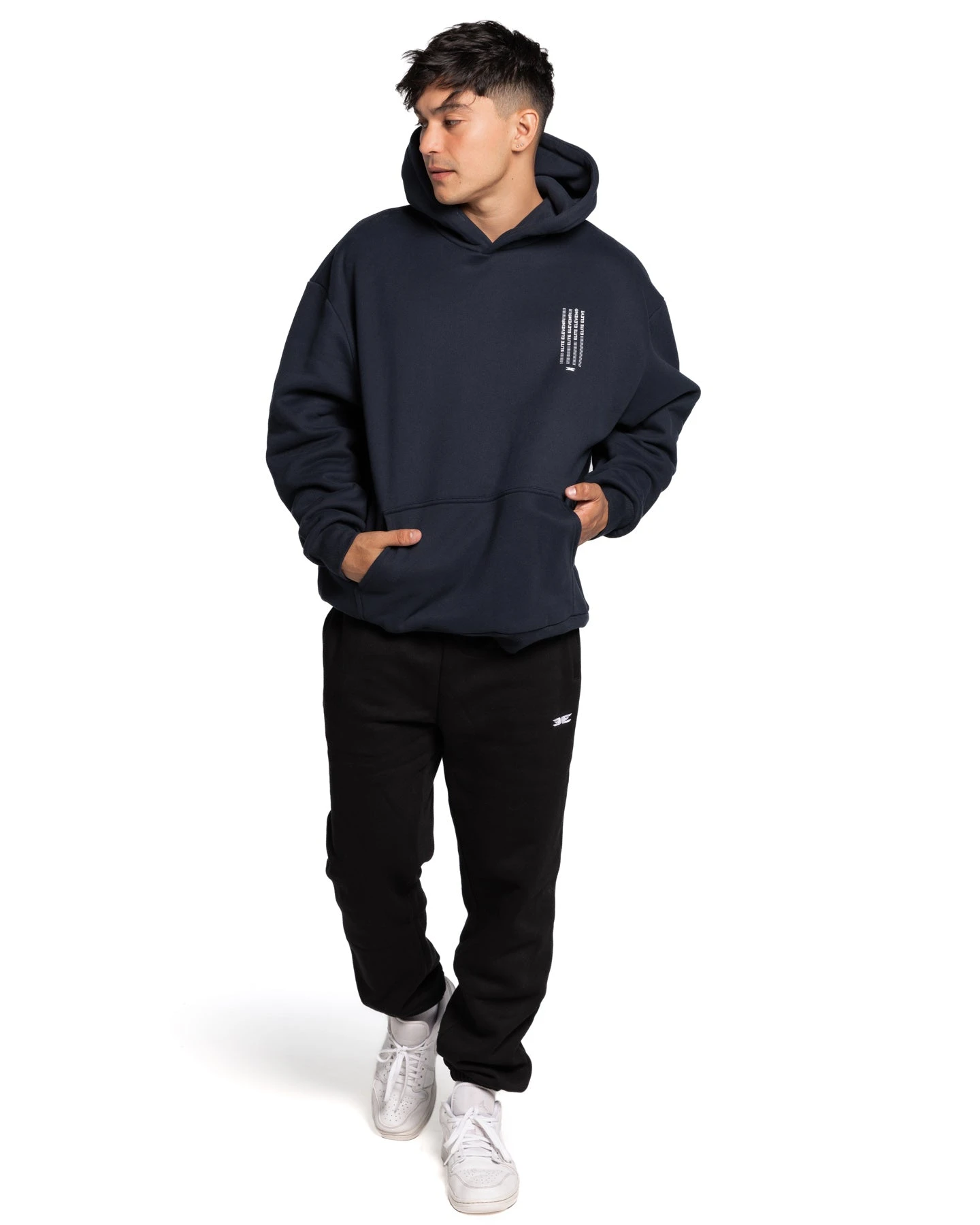Elite Eleven Waterfall Hoodie - Navy - Image 5