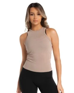 Elite Eleven Charm Singlet - Taupe