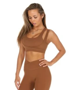 Elite Eleven Dual Strap Bra - Mocha