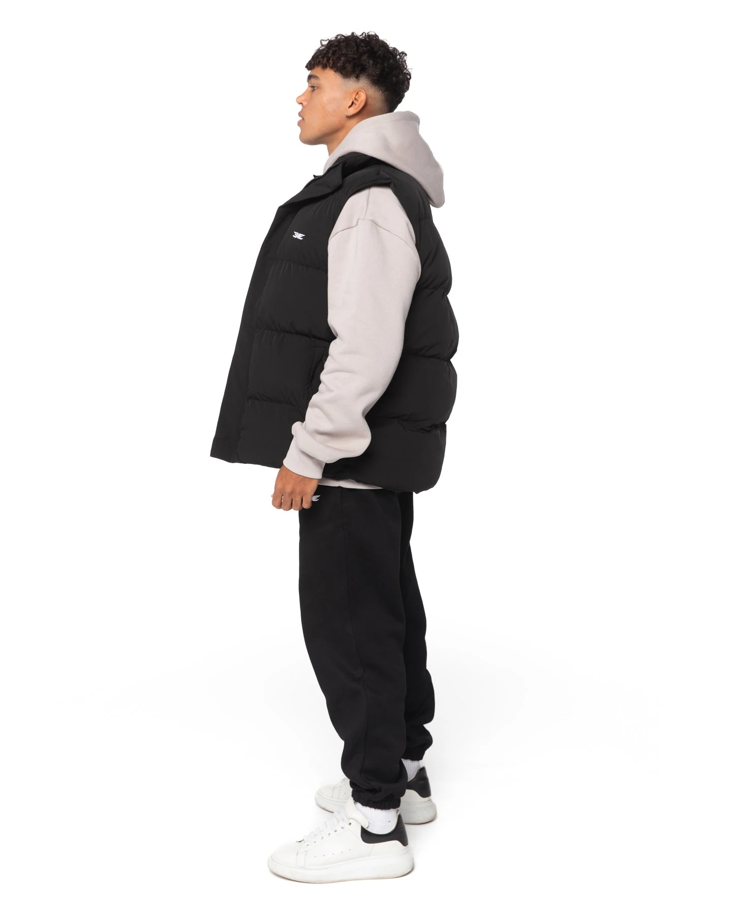 Elite Eleven Unisex Puffer Vest - Black - Image 6