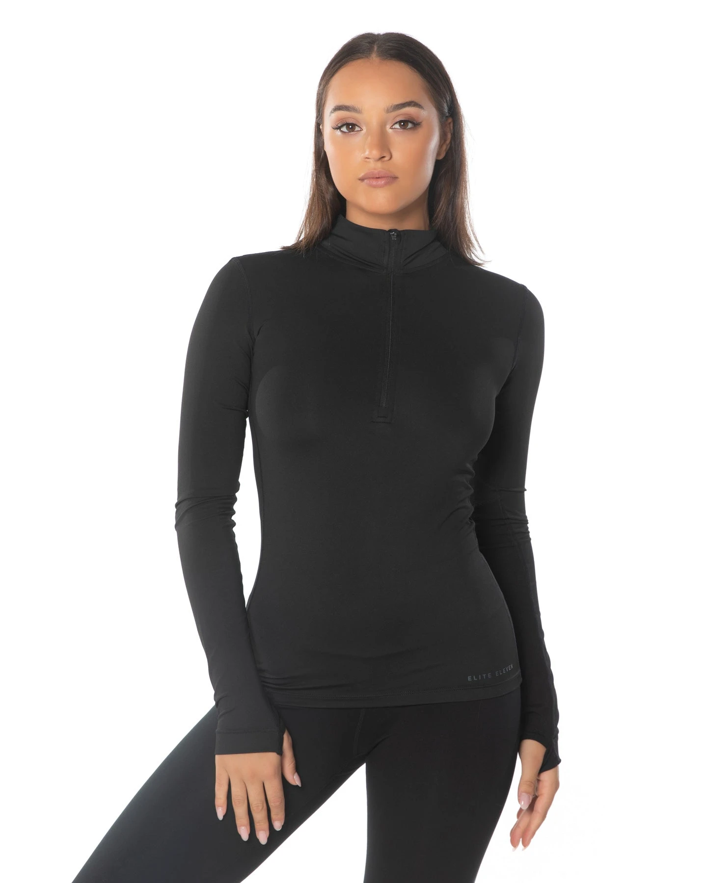 Elite Eleven Tech 1/4 Zip - Black - Image 2