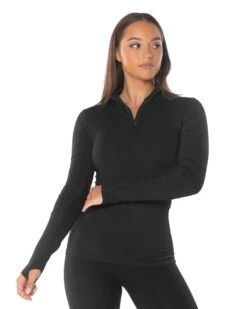 Elite Eleven Tech 1/4 Zip - Black